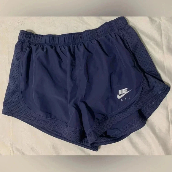 Women’s Nike Air Temo Dri-Fit Running Shorts Lined With Pockets Blue, Large, EUC - Picture 7 of 10